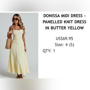 Yellow sundress